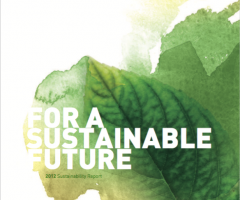 SUSTAINABILITY REPORT 2012